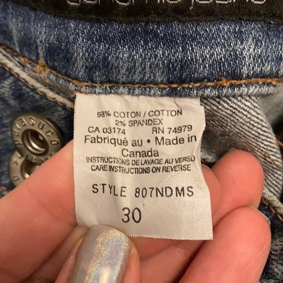 Parasuco ergonomic jeans. Sz 30. With rhinestones - Picture 8 of 14